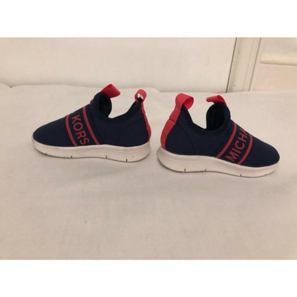 Michael Kors & Wonder Nation Kids Boys Sneakers Shoes Black/ Blue Red Size 5 - Picture 3 of 12